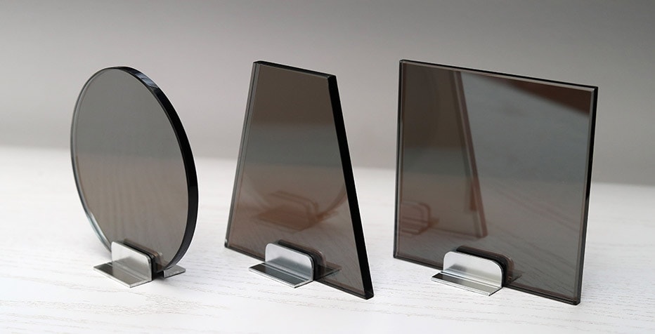 Two Way Mirror shapes Glass Testing